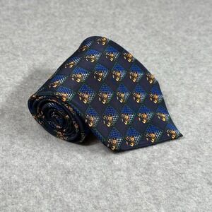 Vintage Molecular Expressions Beer Microscope Silk Tie Cocktail Collect. 56x3.6